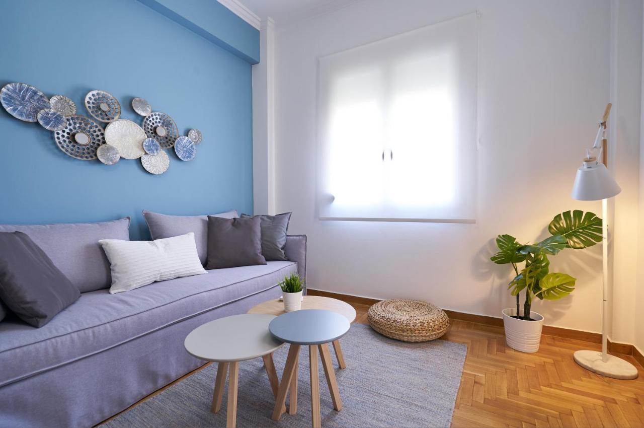 “Blue Oasis” In The Heart Of Koukaki! Apartment Athens Exterior photo