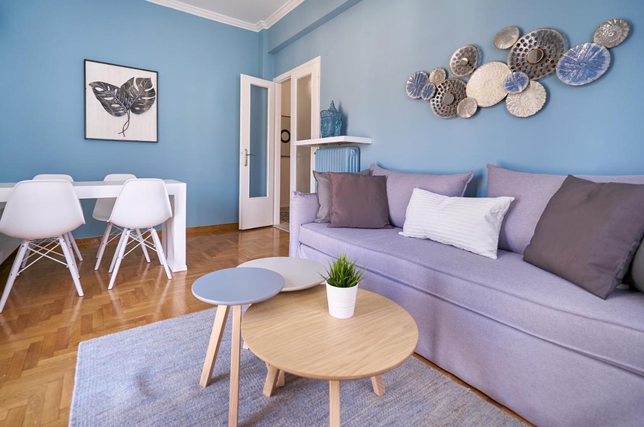 “Blue Oasis” In The Heart Of Koukaki! Apartment Athens Exterior photo